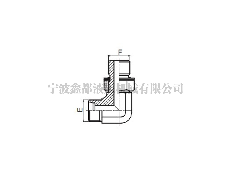 1CH9-OG/1DH9-OG 90°彎公制外螺紋可調(diào)向柱端