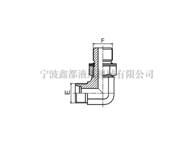 1CG9-OG/1DG9-OG 90°彎英管螺紋可調(diào)向O形圈密封柱端